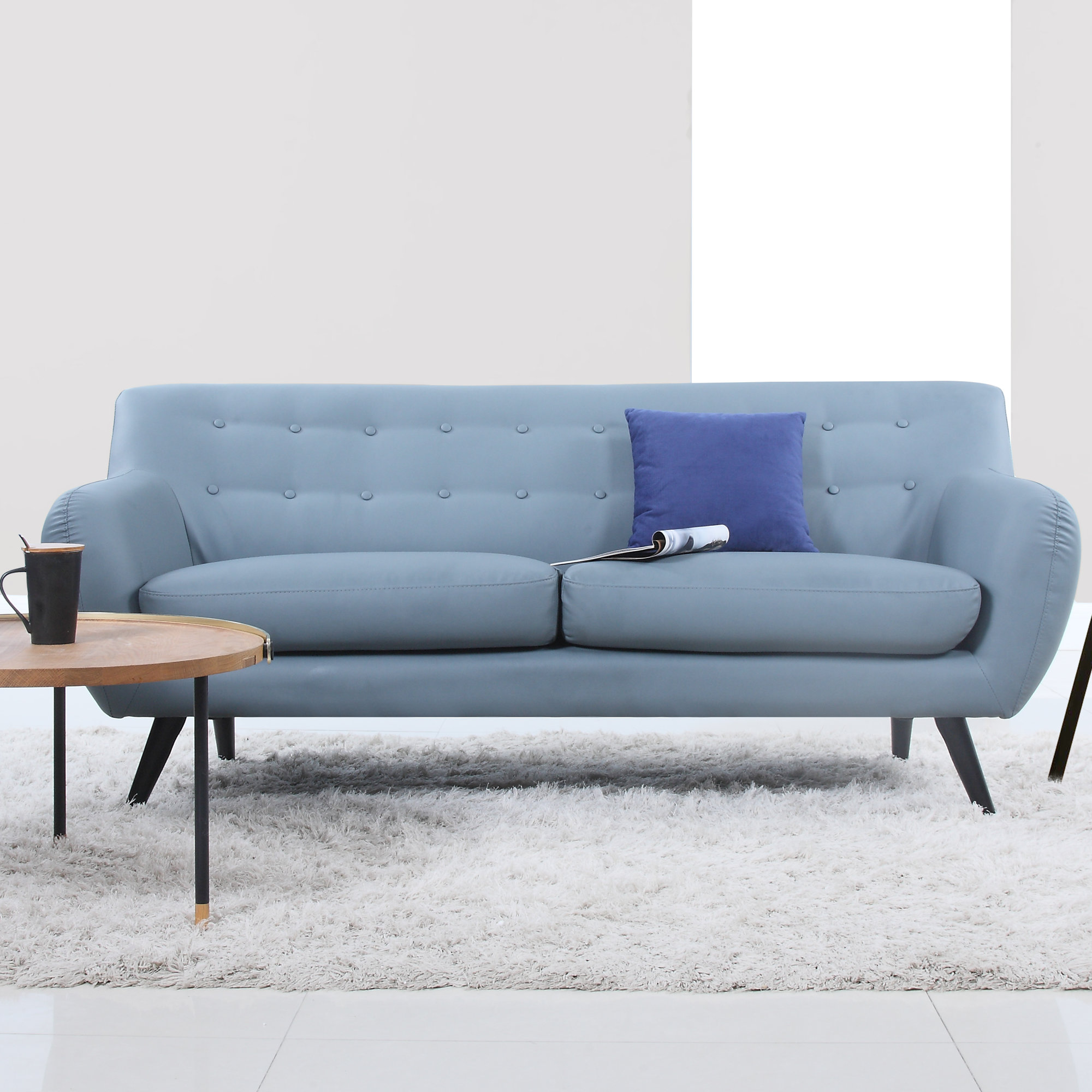 Mid Century Modern Tufted Sofa & Reviews AllModern